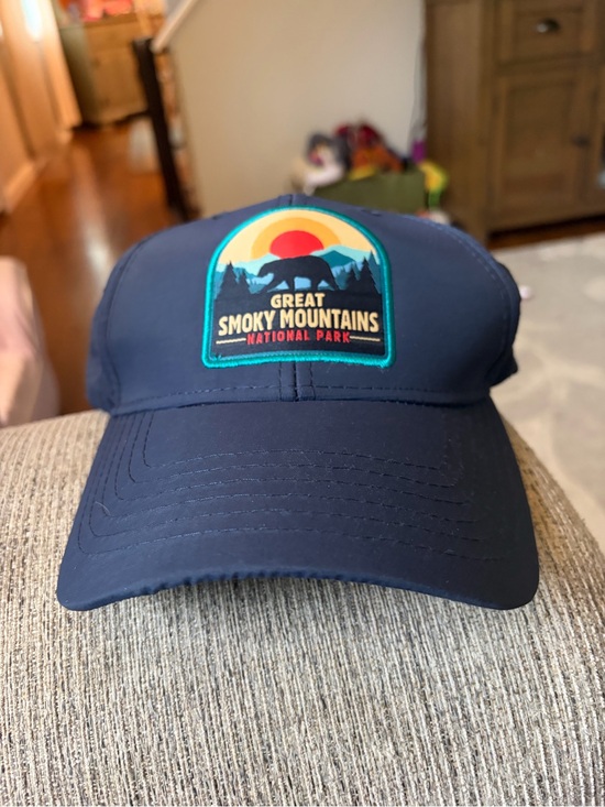 Other - Great Smoky Mountains National Park Patch Navy Baseball Cap